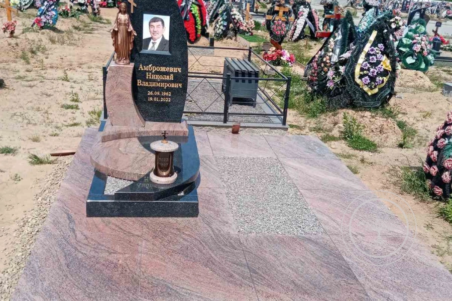 Выбор плитки для благоустройства могилы