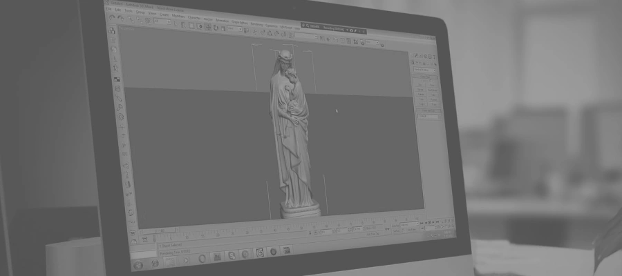 Моделирование памятников в 3D