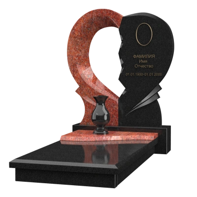 Памятники в виде сердца